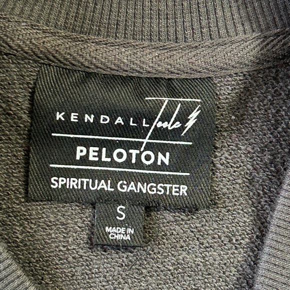 KENDALL TOOLE/ Peloton/Spiritual Gangster Collaboration WARRIOR VIBES Sweatshirt - Picture 12 of 15